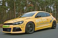 Der Erdgas-Scirocco wird neues Cup-Auto. Foto: VW/auto-reporter.net